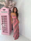 Santorini ZigZag Maxi Dress