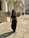 Lace Trim Bandeau Top & Harem Trouser 2 Piece Set