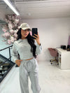 JAIME COLLAR LOUNGEWEAR SET