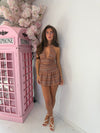 BONNIE HALTERNECK SKORT SET