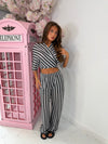 DAISY TIE UP TROUSER SET