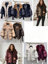 WYNTER FAUX FUR TRIM PUFFER COAT