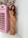 Santorini ZigZag Maxi Dress