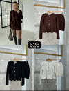 NIAMH BUTTON CARDIGAN SKIRT SET