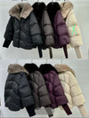 LOTTIE FAUX FUR PUFFER COAT