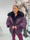 LOTTIE FAUX FUR PUFFER COAT