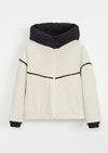 HIGH COLLAR PUFFER FLEECE JACKET