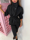 High Neck Autumn Trench Coat