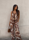 Pooki Printed Trouser Set
