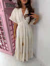 Boho Lace Maxi Dress