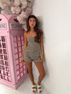 Stripe Bandeau Short Co-Ord