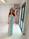 Santorini ZigZag Maxi Dress