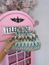 Zigzag Clutch Bag