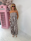 Cannes Stripe Trouser Set