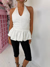 Super Stretch Capri Pants /Black