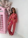 Ibiza Luxe Knit Set /Rasberry Sorbet