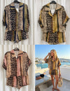 Animal Print Short Co-Ord