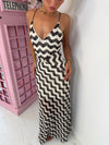 Mykonos Wave Dress