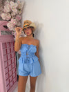 Bella Bandeau Tie Short Set