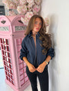 Lightweight Drawstring Zip Windbreaker Jacket