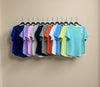 SHORT SLEEVE SOFT KNIT TOP