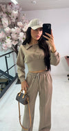JAIME COLLAR LOUNGEWEAR SET