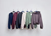 Bubble Hem Hoodie - Relaxed Fit Hooded Sweatshirt