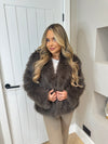 Maya short faux fur jacket