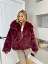 Maya short faux fur jacket