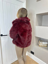 Maya short faux fur jacket