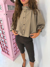 The Florence Button Blouse