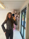 The Vienna Military Faux Leather Jacket