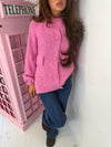 Oversized Chunky Knit Button Cardigan – Long Sleeve Pocket Cardigan