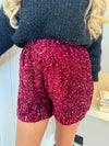 Sequin shorts