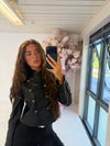 The Vienna Military Faux Leather Jacket