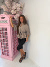 Balloon Sleeve Cinched Waist Jacket