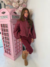 Oversized Bubble Puffer Jacket – High-Neck Zip-Up Coat with Balloon Sleeves