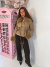 The St. Moritz Faux Leather & Faux Fur Jacket