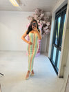 ZIGZAG MIDI DRESS