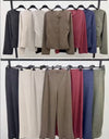 The Margot Set Button Front Knit Top & Wide Leg Trouser Co-ord