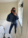 DENIM BOMBER JACKET