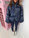 The Bandana Print Puffer Jacket