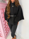 Belted Poncho