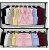 WAISTCOAT SHORT SET