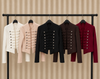 Women’s Military Style Button Jacket