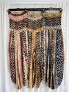 Mixed Animal Print Bandeau Jumpsuit