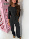 The Sculpted Button Lounge Set