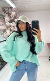 Soft pastel knit jumper