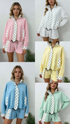 Patsy Zip Up Short Set