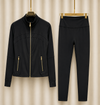Premium Gold Zip Activewear Set